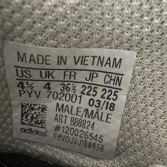 Adidas Tubular Beige/Gray Knit Running Shoes Size Mens 4.5 Ladies 6.5 Athletic - Picture 11 of 14